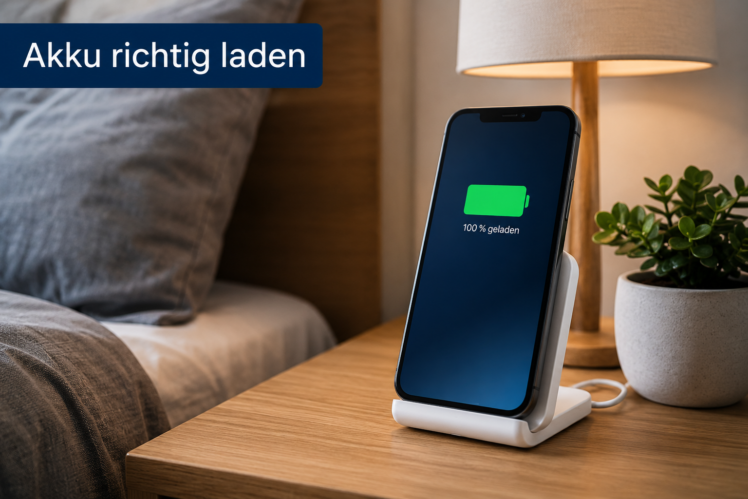 Handy Akku laden und häufige Fehler beim Aufladen eines Smartphones