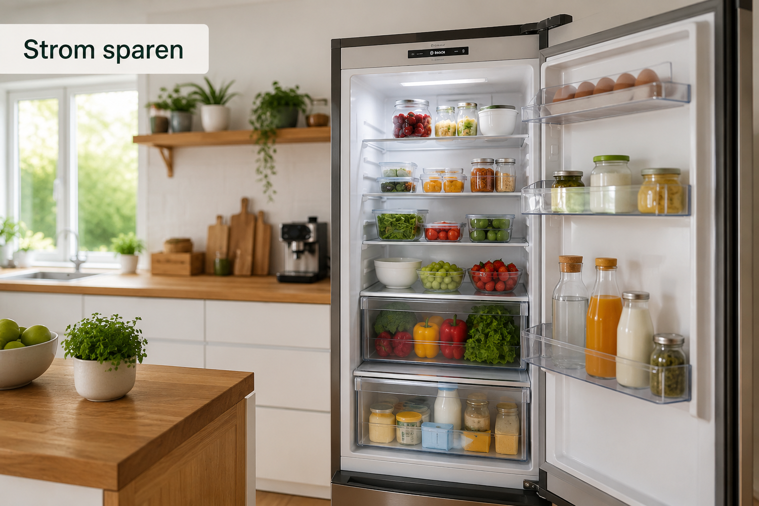 Kühlschrank richtig einstellen und Strom im Haushalt sparen