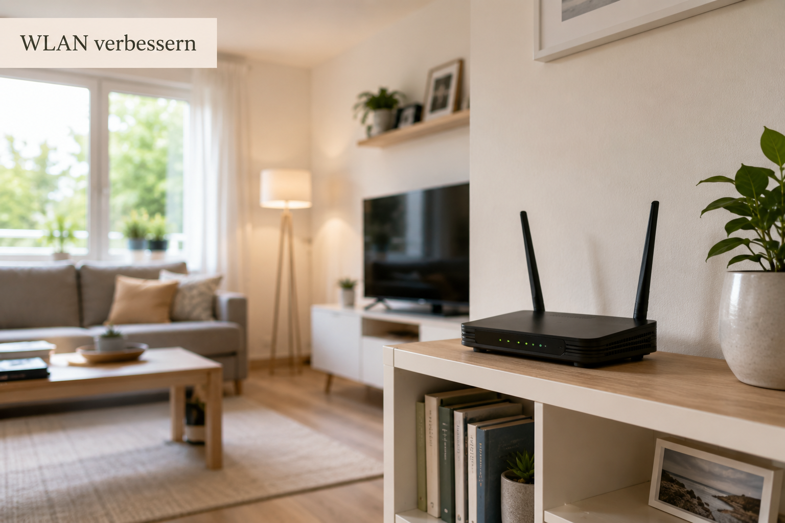 WLAN verbessern durch die richtige Platzierung des Routers