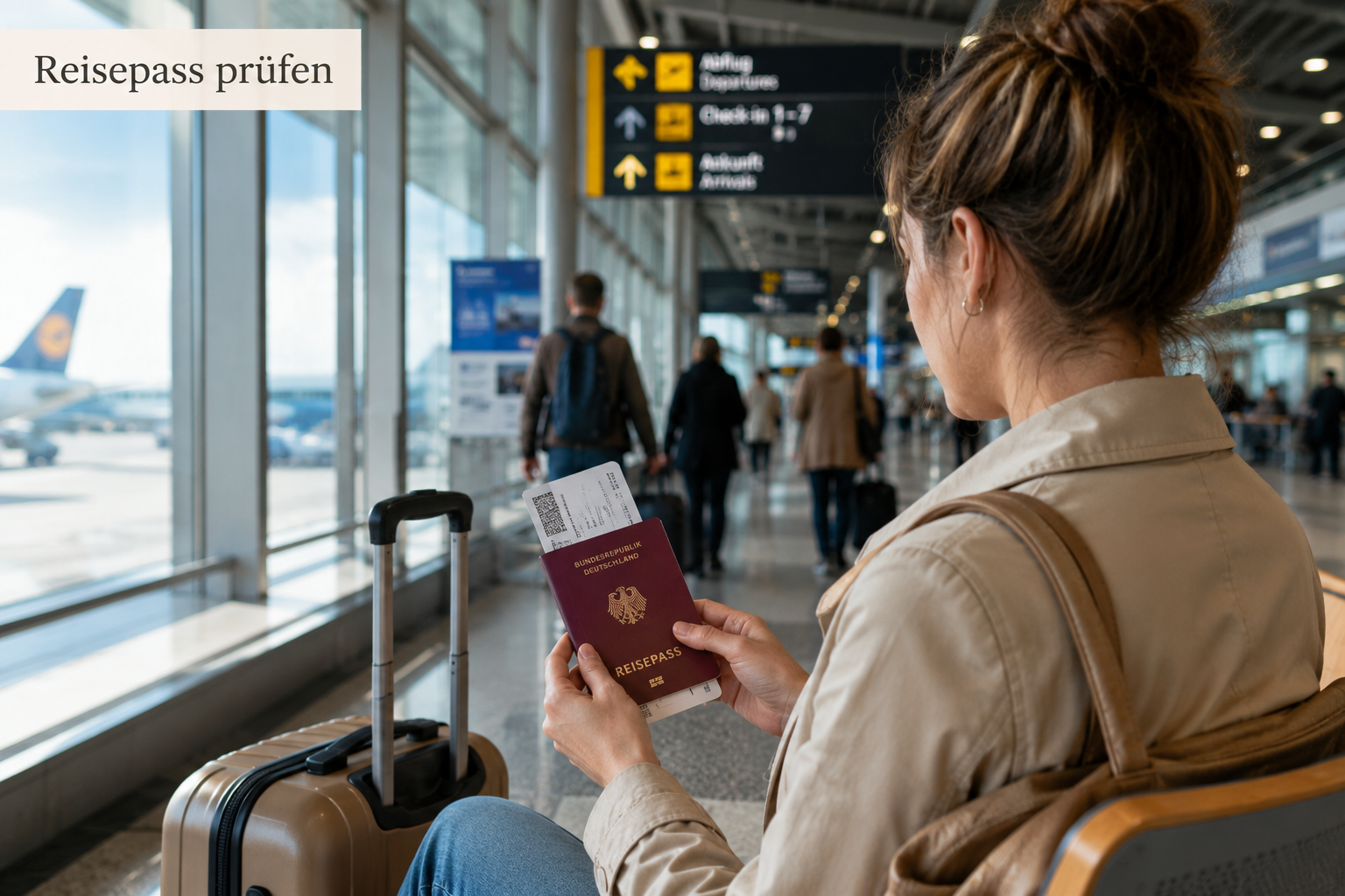Reisepass prüfen vor dem Urlaub und wichtige Reisedokumente vorbereiten