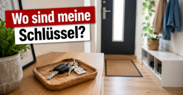 Schlüssel verlieren vermeiden mit einfachen Organisationsmethoden