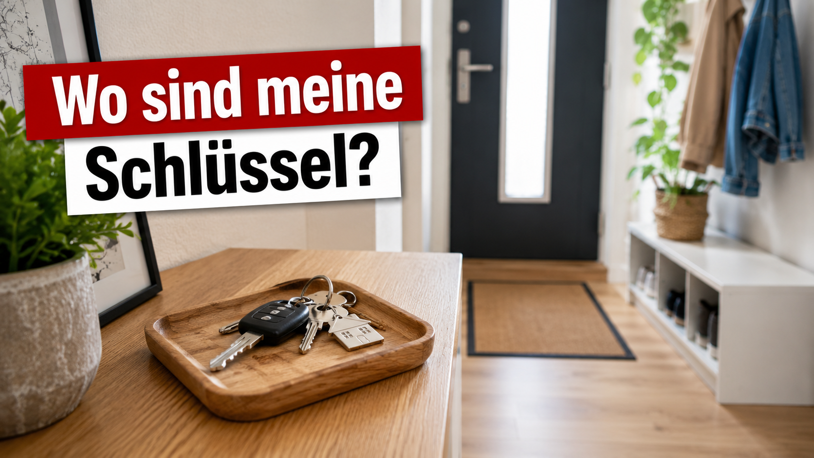 Schlüssel verlieren vermeiden mit einfachen Organisationsmethoden