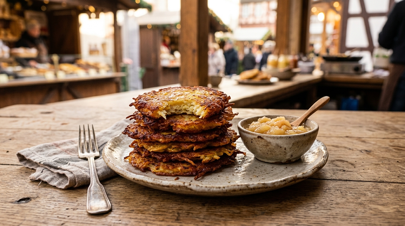 Kartoffelpuffer Rezept – Knusprig wie vom Marktstand