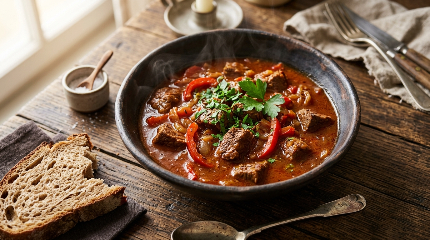 Ungarisches Gulasch Rezept – So richtig wie bei Oma
